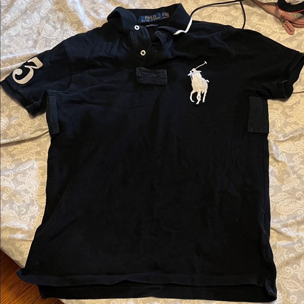 Polo Ralph Lauren Black Polo Men’s S